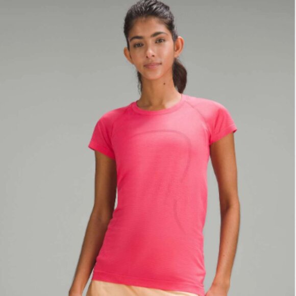 Lululemon Swiftly Tech Short-Sleeve Shirt 2.0 Lip Gloss / Lip Gloss - Picture 1 of 8